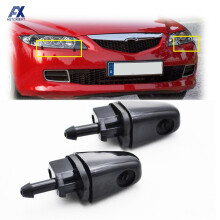 2 stk/sett frontlysvaskerdyse for Mazda 6 GG1 2002 2003 2004 2005 2006 2007 2008 GR1A518G0A