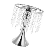 Kristall-Blumenständer, Hochzeitsstraße führt, hohe-L Silber