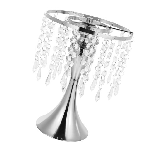 Hochzeits-Mittelstücke für Tische,-M Silber
