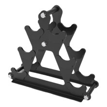 3Stage Dumbbell Holder Stand Compact 3Pair Dumbbell Rack Dumbbell Storage Shelf Weight Organizer For Strength Training