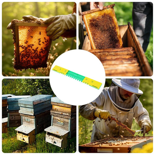 8 Frame Beehive Entrance Reducer with Adjustable Hive Guard for Winter Protection and AntiTheft 2