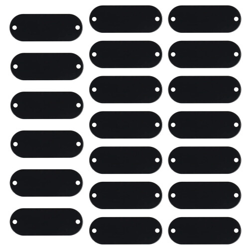 Billets métalliques vierges de type lourd, surfaces-Noir