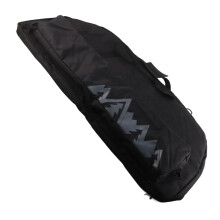 Canvas Compound Bow Bag 95cm Black with Arrow Pocket & Multiple Compartments