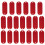Billet vierge de gravure en acier inoxydable, estampage-Rouge 1