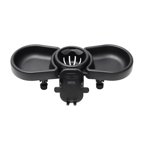 Snack Tray for Stroller  Cup Holder Snack Drink Organizer for Most Baby Strollers  Compact Stroller Organizer