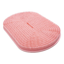 Silicone Bath Massage Pad with Suction Cups, Wall Mounted Back Scrubber for Hands Exfoliation