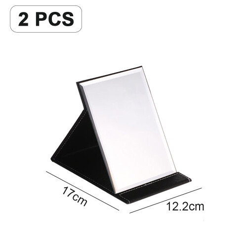 Adjustable Rectangular Ultrathin, Leather Exterior, Clearly Hd Mirror, Ultra-thick Mirror, Portable Super Hd 1