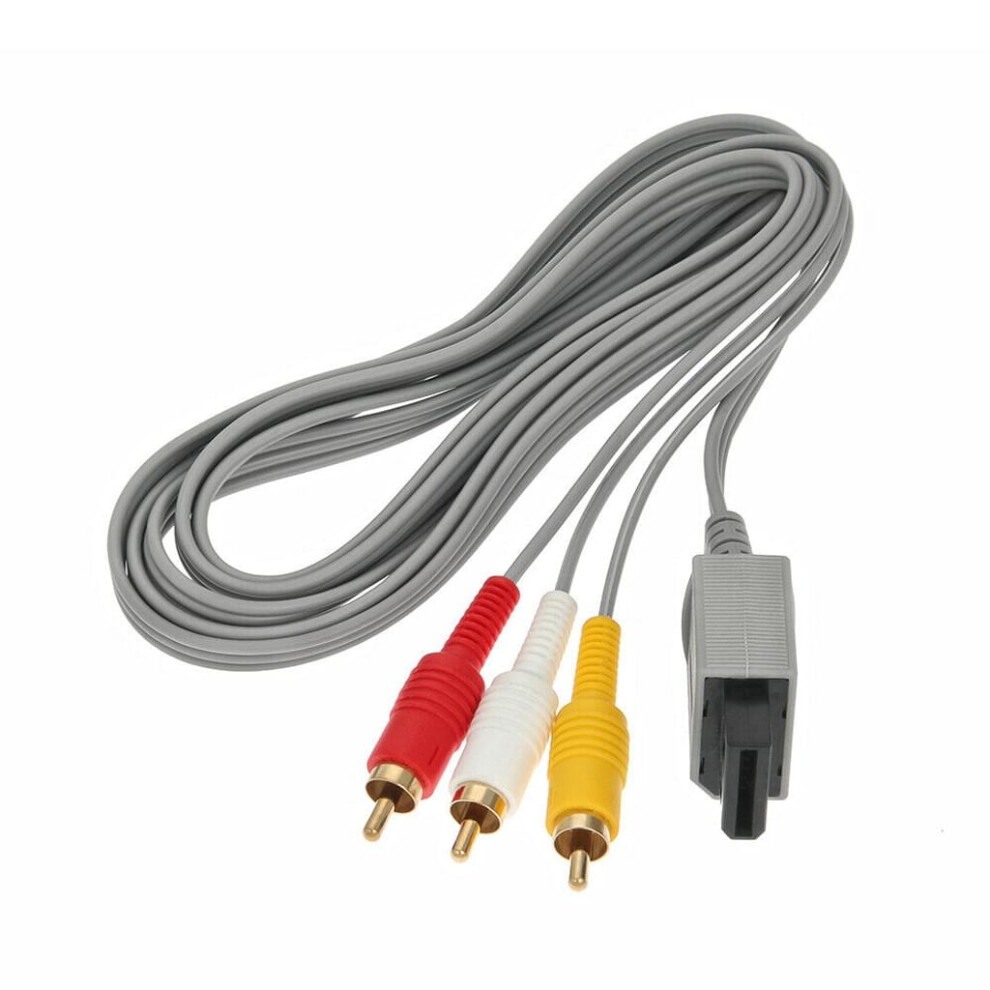 Ultimate Gaming Experience, Wii Av Cable Specifically Designed For Nintendo Wii, Connects To Hdtv Or Edtv For High-Quality 480P Resolution, Component 9128293525985