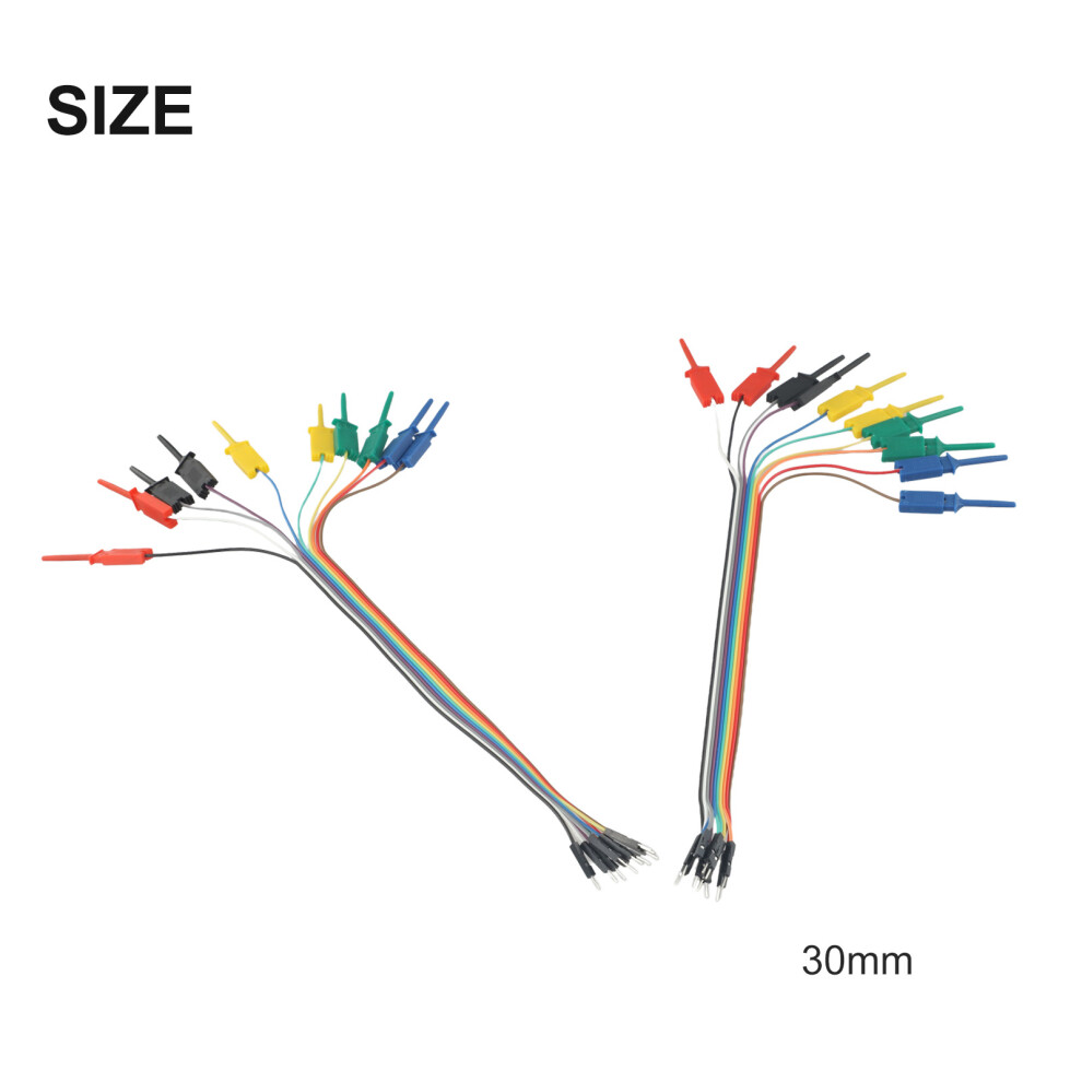 Efficiently Connect Chips And Pins Logic Analyzer Cable Test 30Cm Length Retractable Clips For Easy And Reliable Connection 6935161434514
