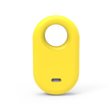 Protective Case for Dog Locator Keychain - Silicone Housing, Scratch-Resistant, Yellow, Compatible with Pet Trackers