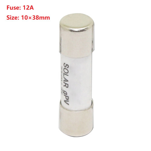 2P Ηλιακή Φ/Β Ασφάλεια 1000V DC Με Ασφαλειοθήκη LED Για Ηλιακό Σύστημα 10x3 1