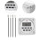 CN101A LCD Timer Switch for Street Lights and Billboards Programmable 16 On/Off Settings Rechargeable Battery Backup 1