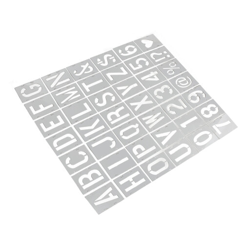 42pcs DIY Spray Paint Stencil Set for Creative Home Art Projects