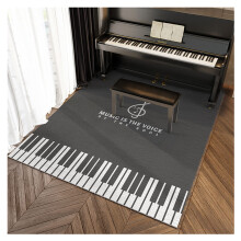 Soundproof NonSlip Drum Rug for Electronic Kit Piano Jazz Bass Drums Lamb Fleece 80x160cm