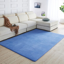 Drum Rug NonSlip Drum Mat Sound Insulation Pad Fabric Drum Carpet Shock Absorption Mat For Living Room Blue 200x140 cm