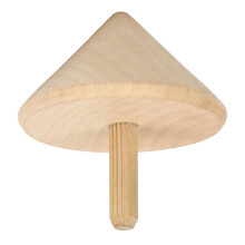 Giocattolo in legno con cima rotante, gattaiola artigianale, per bambini, DIY, regalo in pino