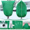 4pcs Multipurpose Plant Covers Insulating-Green 80120 2