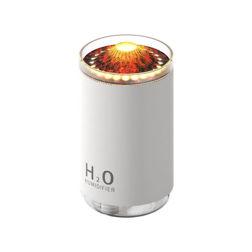 Artistic Flame Light Humidifier 250ml Visible Cistern Auto Close