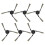 6Pcs Side Brush Replacement 3 Armed Side Brush for 40/40 1