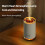 Artistic Flame Light Humidifier 250ml Visible Cistern Auto Close 4