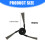 6Pcs Side Brush Replacement 3 Armed Side Brush for 40/40 3
