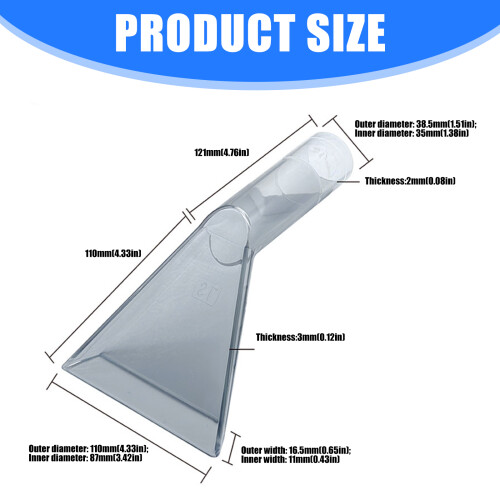 Vacuum Accessory Vacuum Cleaner Attachment Suitable for Thorough 2