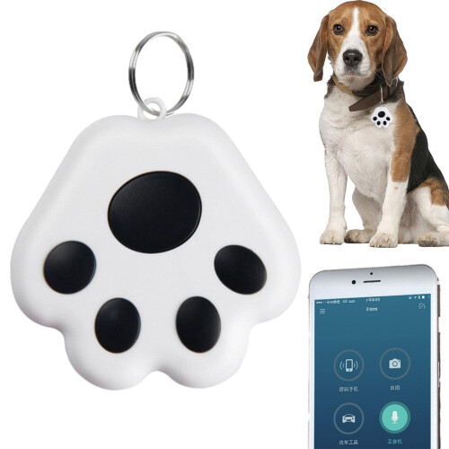 Item Locator Tracker Cat Claw Shape Waterproof Long Standby Real Time Tracker For Kids