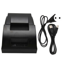 Portable Printer Easy Setup Manual Cutter High-Speed Printing Thermal Receipt Printer Compact Design USB-B Port Compatible With ESC POS Commands