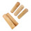 Set da 5 barattoli in bambù da 12cm per tè, caffè e frutta secca 12