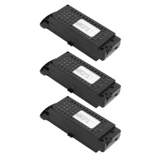 3 Stück 3000mAh Lithium-Batterien für RC-Flugzeuge 3,7V mit Ladekabel
