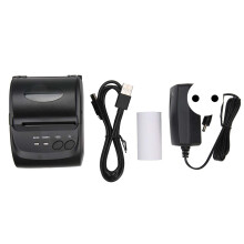 Thermal Label Printer High Print Clarity With Fast Print Speed Compact Design Wireless Connectivity Through Bluetooth 4.0 Rechargeable Power Source