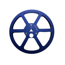 Haltbarkeit Aufwickelspule Aluminium 7" Spulenhalter für-Blau