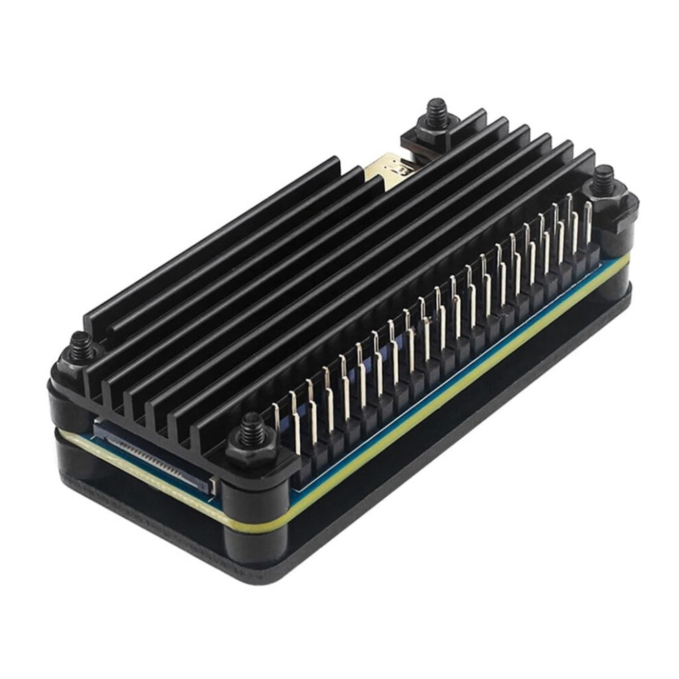 Aluminum Case With Heat Dissipation And Easy Port Access For Banana Pi M4 Zero 9189345254529