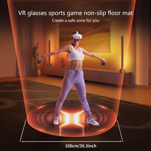 Le tapis d'entraînement résistant aux vibrations améliore-noir 1