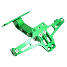 Motorcycle License Plate Bracket for Zoomer 50 110, Adjustable Aluminum Tail Tidy Holder
