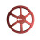 Support de bobine professionnel en aluminium de 7-couleur rouge 1