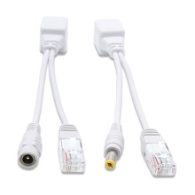 Séparateur universel RJ45 PoE, 2 câbles adaptateur de