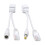 Séparateur universel RJ45 PoE, 2 câbles adaptateur de 1