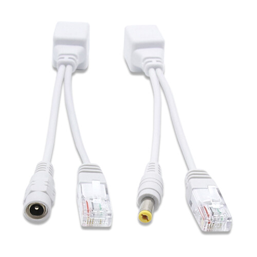 Séparateur universel RJ45 PoE, 2 câbles adaptateur de