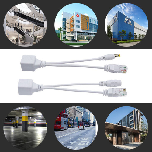 Séparateur universel RJ45 PoE, 2 câbles adaptateur de 1