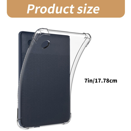 Clear Protective Back Cover For Libra 2(7")  Soft TPU 1