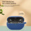 Earphones Case Protective Cover Lightweight Storage Case-Black 3