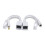 Séparateur universel RJ45 PoE, 2 câbles adaptateur de 7