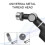 Support de bras de Microphone avec pince, adaptateur 3/8 "à 5