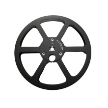 Support de bobine de bande en aluminium, petits moyeux de 7-Noir