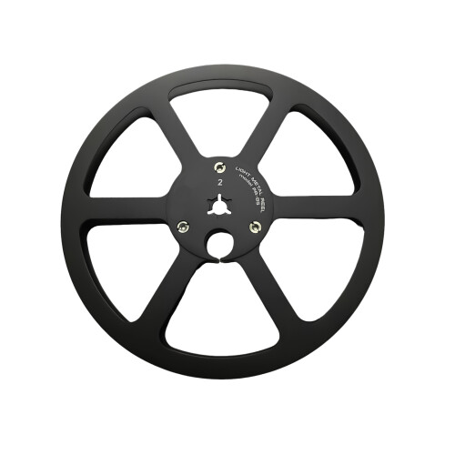 Support de bobine de bande en aluminium, petits moyeux de 7-Noir
