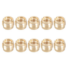 Adaptateur de filetage de Clip de Microphone, 10 pièces,-Cuivre