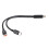 Câble répartiteur de données à charge rapide USB C-1,2 m Noir 1