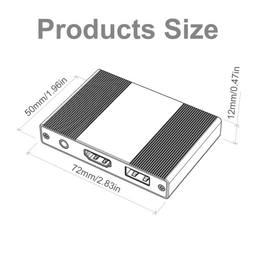 HDTV Wireless Display Adapter 1080P Video Syncing Screen Cable 2