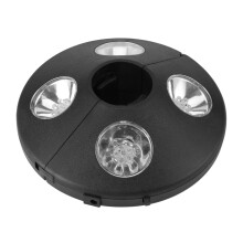 Patio Umbrella Lights, Rechargeable Outdoor Lights With Adjustable Brightness Levels, Cordless LED Lighting For Backyard Decor And Camping Adventures